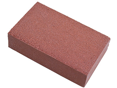 Abrasive Rubber Block, Fine Brown, 240 Grit, Garryflex - Standard Image - 2