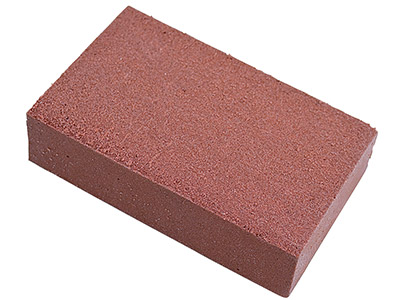 Abrasive Rubber Block, Fine Brown, 240 Grit, Garryflex - Standard Image - 2