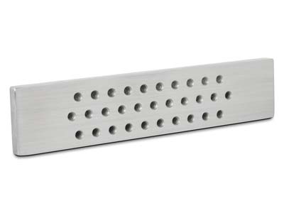 Durston Drawplate, Round, 0.5mm -  3mm, 31 Hole - Standard Image - 3