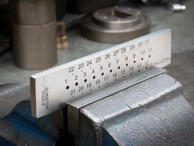 Durston Drawplate, Round, 0.5mm -  3mm, 31 Hole - Standard Image - 4