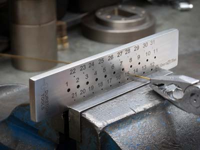 Durston Drawplate, Round, 0.5mm -  3mm, 31 Hole - Standard Image - 5