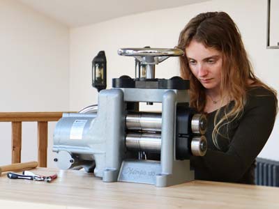 Durston Olivia C130 Combination    Rolling Mill 130mm With Extension  Rollers - Standard Image - 6