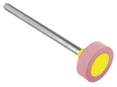 Platinum Polisher Fine Thick Wheel, Fine Pink