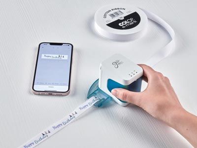 COLOP e-mark go Ribbon 15mm X 25m, 100% Cotton - Standard Image - 2