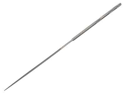 Vallorbe Needle File, Half Round,  200mm/8'', Cut 2 - Medium Grade - Standard Image - 3