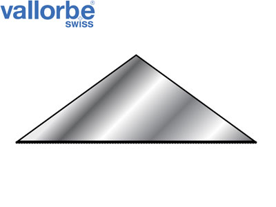 Vallorbe Needle File, Barrette,    200mm/8'', Cut 2 - Medium Grade - Standard Image - 2