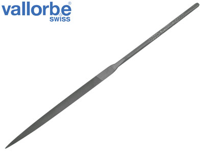 Vallorbe Needle File, Barrette,    200mm/8'', Cut 2 - Medium Grade - Standard Image - 3