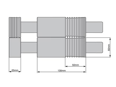 Durston DRM C130re Combination     Rolling Mill 130mm With Extension  Rollers - Standard Image - 4