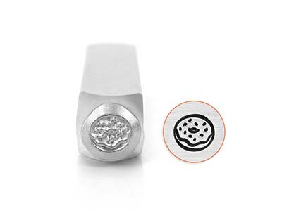 ImpressArt Doughnut Design Stamp   6mm