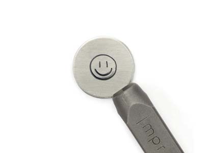 ImpressArt Signature Smiley Face   Design Stamp 6mm - Standard Image - 1