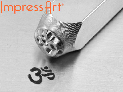 ImpressArt Signature Om Design     Stamp 6mm - Standard Image - 2