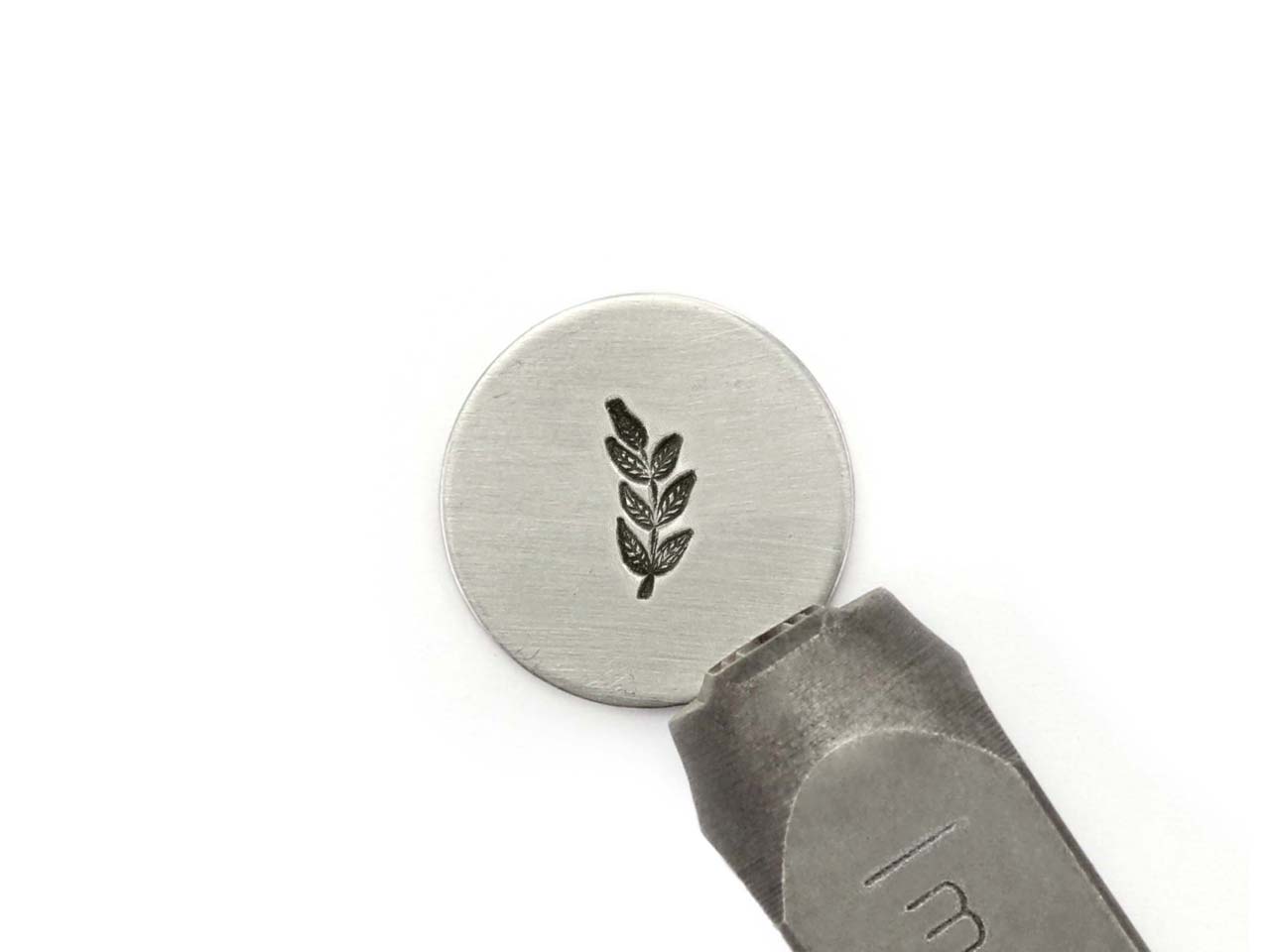ImpressArt Signature Sprig  Design Stamp 6mm, 9.5 12mm metal stamping Jewellery