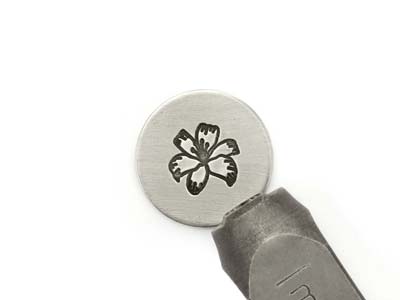 ImpressArt Signature In Full Bloom Design Stamp 9.5mm - Standard Image - 1