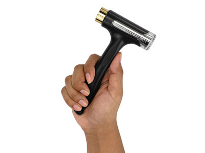 ImpressArt Signature Ergo-angle    Metal Stamping Hammer 4oz - Standard Image - 2
