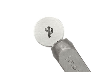 ImpressArt Signature Cactus 2 Design Stamp 9.5mm