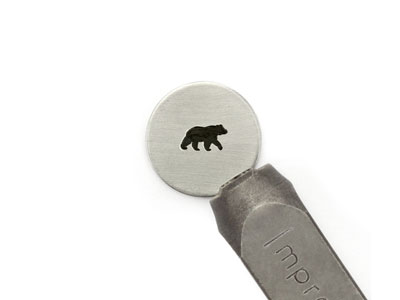 ImpressArt Signature Bear Design Stamp 9.5mm