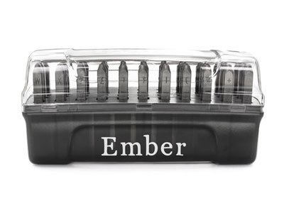 ImpressArt Signature Plus Ember    Letter Stamp Set Uppercase 2.5mm