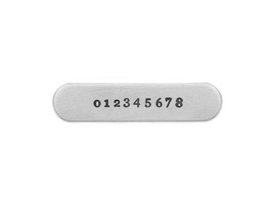 ImpressArt Signature Plus Ember    Number Stamp Set 2.5mm - Standard Image - 2