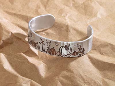 ImpressArt Fall Line Sprig 1 Simply Made Design Stamp 9.5mm - Standard Image - 3