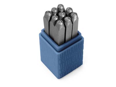 ImpressArt Denim Daze Midrange     Number Stamp Set 3mm - Standard Image - 1