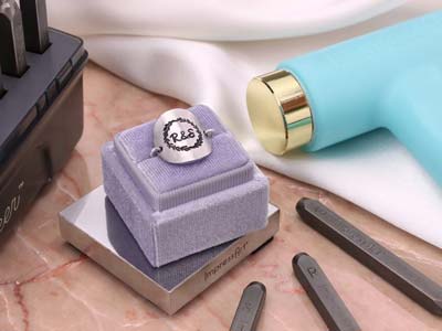 ImpressArt Vine Wreath Ultra Detail Design Stamp 12mm - Standard Image - 2