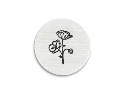 ImpressArt Perfect Poppies Ultra   Detail Design Stamp 12mm - Standard Image - 1