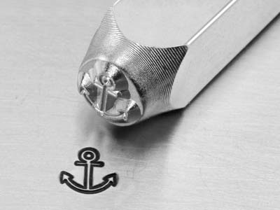 ImpressArt Anchor Design Stamp 6mm - Standard Image - 1
