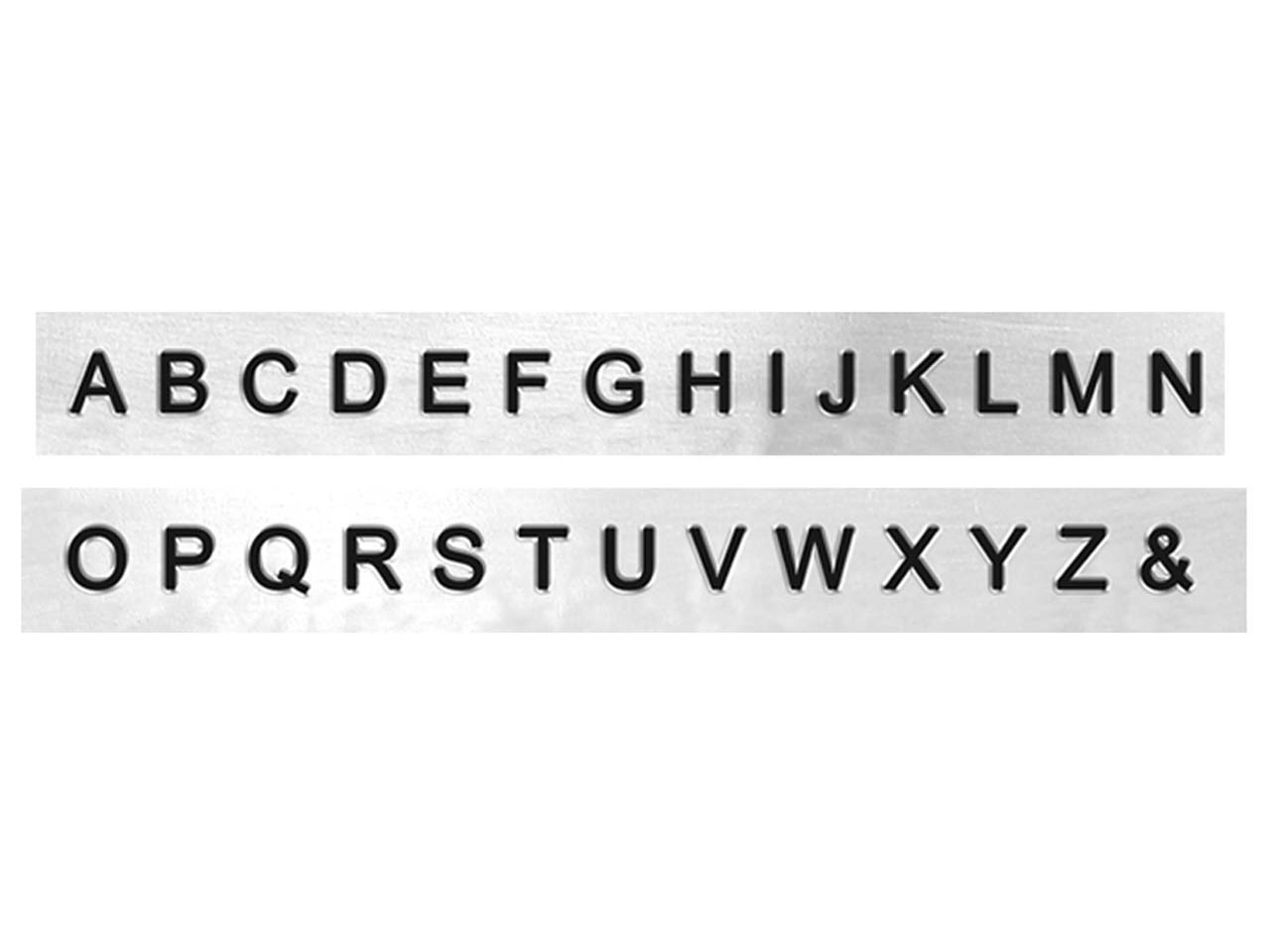 ImpressArt Basic Letter Stamp Set Uppercase 1.5mm