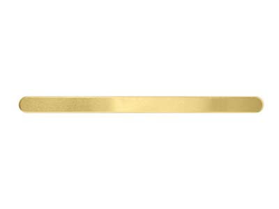 ImpressArt Brass Cuff Bangle       150x10mm Stamping Blank Pack of 4 - Standard Image - 1