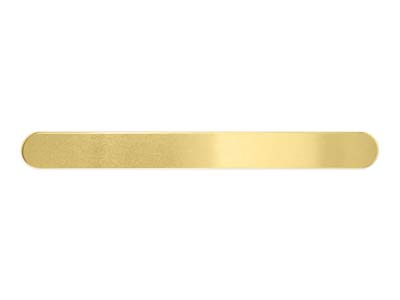 ImpressArt Brass Cuff Bangle       150x16mm Stamping Blank Pack of 3 - Standard Image - 1