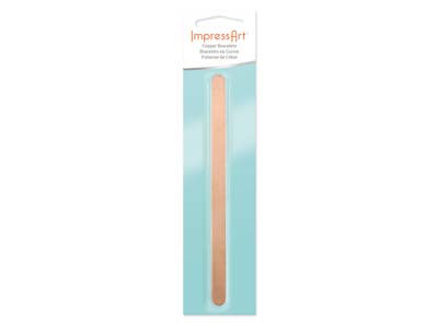 ImpressArt Copper Cuff Bangle      150x10mm Stamping Blank Pack of 4 - Standard Image - 3
