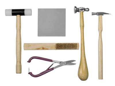 Starter Planishing Bench Kit, 6    Pieces