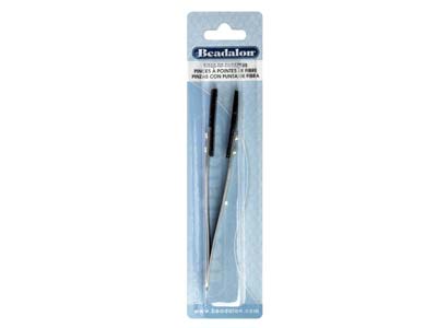 Beadalon Fibre Tipped Tweezer - Standard Image - 3