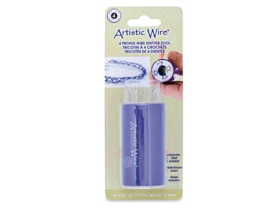 Beadalon Artistic Wire Knitter Tool 4 Prong - Standard Image - 1