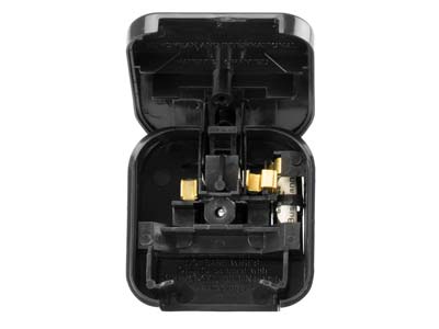 EU Europlug Flat 2 Pin Plug To UK 3 Pin Plug Converter - Standard Image - 4