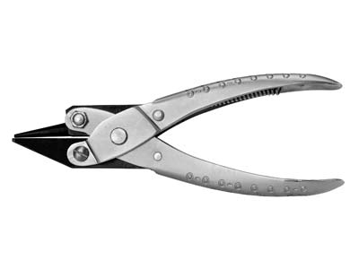 Craft & Jewellery Stainless Steel Spring Loaded Needle Nose Pliers 130mm 