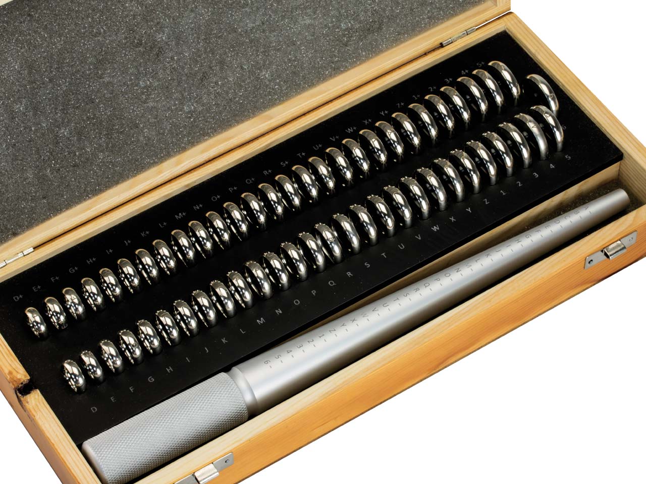 Wedding Ring Gauge Set Comfort Fit D Z Plus 6 UK Half Sizes