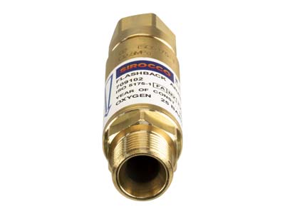 Sirocco Oxygen Flashback Arrestor - Standard Image - 2