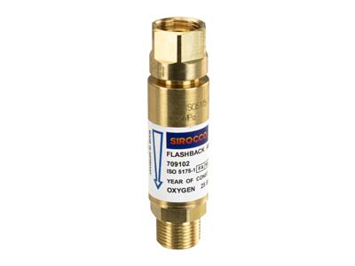 Sirocco Oxygen Flashback Arrestor - Standard Image - 4