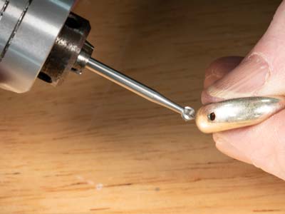 Bench Essentials By Cooksongold    Burr Round 1.6mm - Standard Image - 4