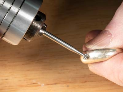 Bench Essentials By Cooksongold    Burr Round 4.0mm - Standard Image - 3