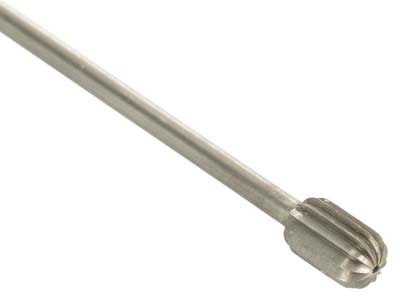 Bench Essentials By Cooksongold    Cylinder Wax Burr 8.0mm - Standard Image - 1