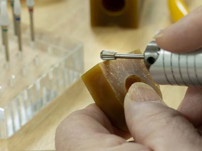 Bench Essentials By Cooksongold    Pear Wax Burr 5.0mm - Standard Image - 3