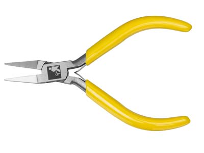 Bench Essentials By Cooksongold    Flat Nose Pliers 130mm - Standard Image - 1