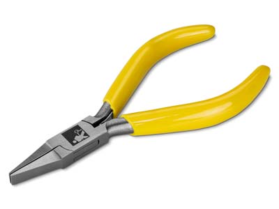 Bench Essentials By Cooksongold    Flat Nose Pliers 130mm - Standard Image - 3