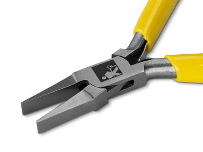 Bench Essentials By Cooksongold    Flat Nose Pliers 130mm - Standard Image - 4