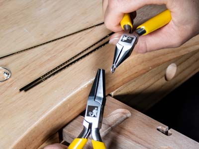 Bench Essentials By Cooksongold    Flat Nose Pliers 130mm - Standard Image - 6