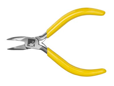 Bench Essentials By Cooksongold    Bent Nose Pliers 130mm - Standard Image - 1