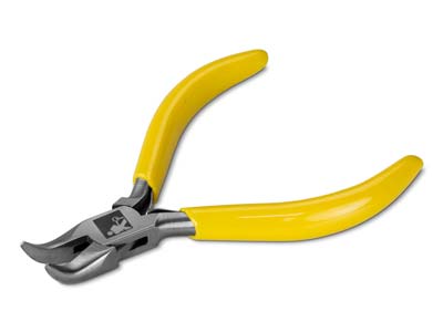 Bench Essentials By Cooksongold    Bent Nose Pliers 130mm - Standard Image - 2