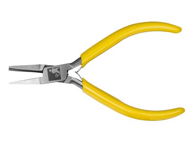Bench Essentials By Cooksongold    Half Round Pliers 130mm - Standard Image - 1